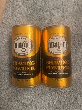 Set of 2 Magic Shaving Powder for Men. Never opened.